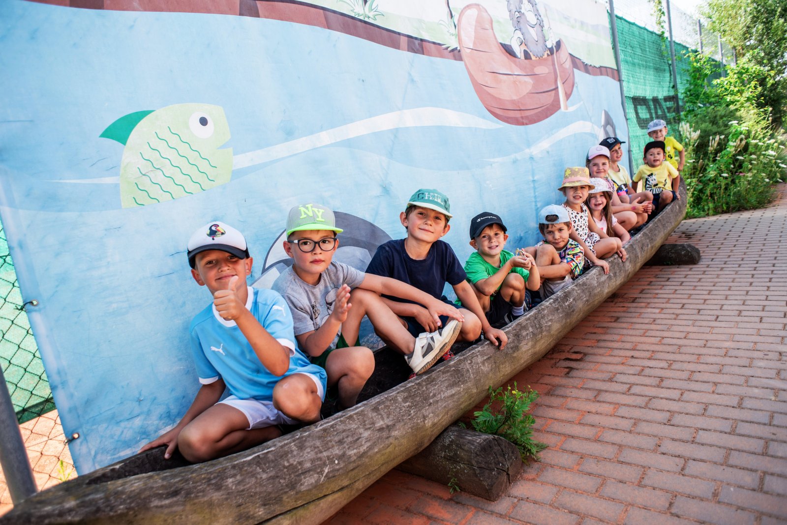 Letní kempy na Rybníčku a na Vyhlídce