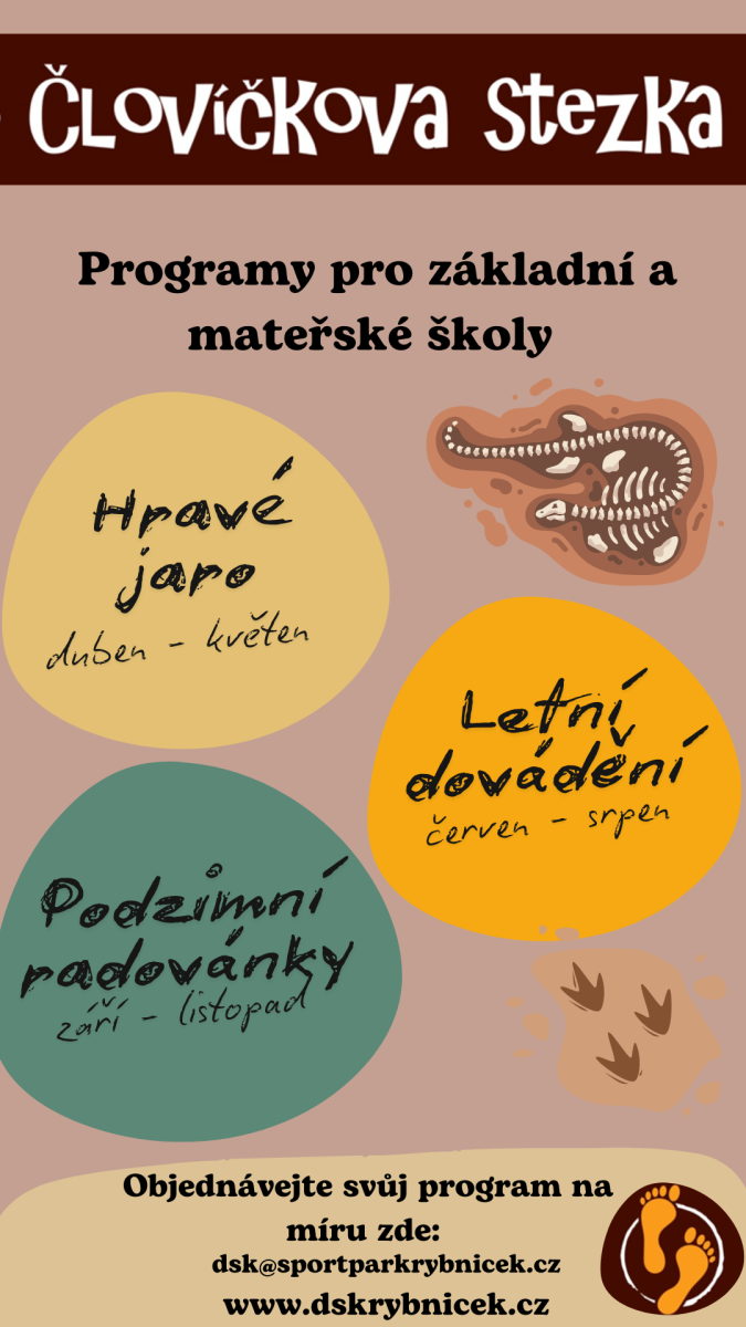Človíčkova stezka -  programy pro základní a mateřské školy